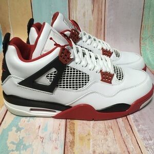 New - Air Jordan 4 Retro Fire Red Men’s Size 9